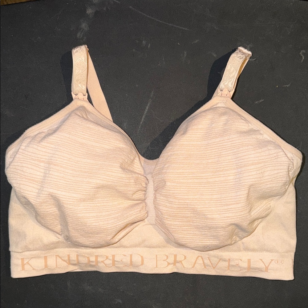 Kindred Bravely Women's Pink Nursing Bra Size XL